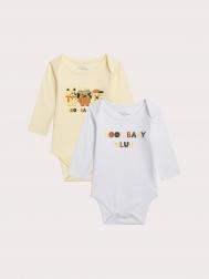 Боди с длинным рукавом, 2 шт. для малыша