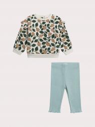 Комплект (свитшот+брюки) для малышки