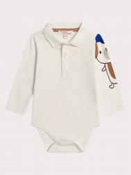 Боди с длинным рукавом для малыша