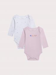 Боди с длинным рукавом, 2 шт. для малышки