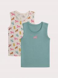 Майка, 2 шт. для девочки