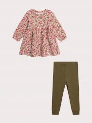 Комплект (платье+леггинсы) для малышки
