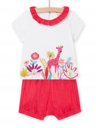 Комплект (футболка+шорты) для малышки