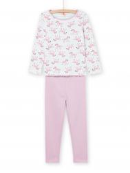 Пижама с длинным рукавом для девочки