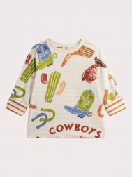 Лонгслив двусторонний для мальчика