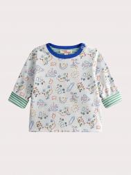 Лонгслив двусторонний для малыша