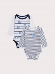 Боди с длинным рукавом, 2 шт. для малыша