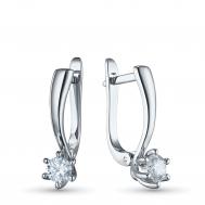 Серьги из белого золота э4712сг08200226_white ЭПЛ Даймонд
