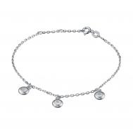 Браслет из серебра с бриллиантами э1701бр12154100 ЭПЛ Даймонд