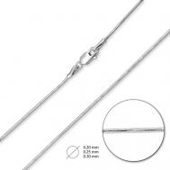 Цепь из белого золота НЦ18-078-3d025 ЭПЛ Даймонд