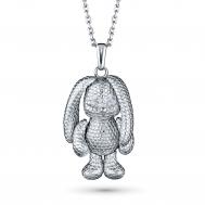 Подвеска из серебра э0612пд03210105_white ЭПЛ Даймонд