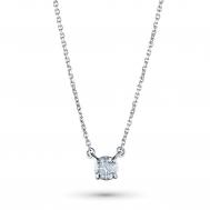 Колье из белого золота э4712кл08210860_white ЭПЛ Даймонд