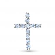 Подвеска из серебра э0612пд04201469_white ЭПЛ Даймонд
