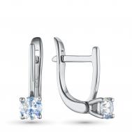 Серьги из серебра э0612сг08210863_white ЭПЛ Даймонд