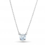 Колье из белого золота с бриллиантом э4701кл08210860 ЭПЛ Даймонд