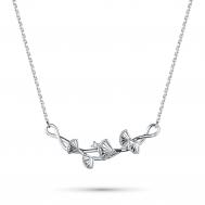 Колье из белого золота с бриллиантом э4701кл04211029 ЭПЛ Даймонд