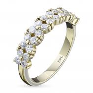 Кольцо из желтого золота с бриллиантами э0301кц07173700 ЭПЛ Даймонд