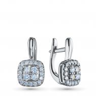Серьги из серебра э0612сг11174400 ЭПЛ Даймонд