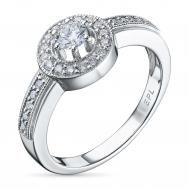 Классическое кольцо из белого золота э4712кц02186800_white ЭПЛ Даймонд