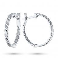 Серьги из белого золота э4712сг08181000 ЭПЛ Даймонд