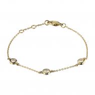 Браслет из желтого золота э0312бр11159300 ЭПЛ Даймонд