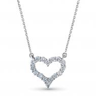 Колье из серебра э0612кл01210010 ЭПЛ Даймонд