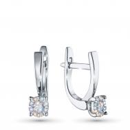 Серьги из белого золота э4712сг07176900 ЭПЛ Даймонд