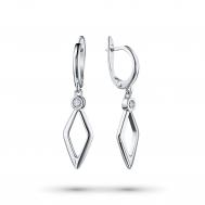 Серьги из серебра э0612сг09172200 ЭПЛ Даймонд