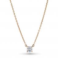 Колье из желтого золота э0312кл08210860_white ЭПЛ Даймонд