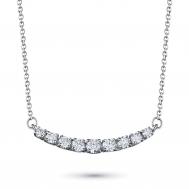 Колье из белого золота с бриллиантами э4701кл09168700 ЭПЛ Даймонд