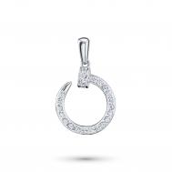 Подвеска из белого золота с бриллиантами э4701пд09200102 ЭПЛ Даймонд