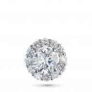 Классическая подвеска из белого золота э4712пд11231261_white ЭПЛ Даймонд