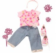Набор одежды Джинсы, футболка и кеды для кукол 45-50 см Gotz