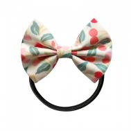 Резинка для волос Bowtie Bow маленькая Liberty Cherry Drop Milledeux