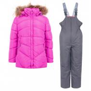 Комплект для девочки (куртка и полукомбинезон) 440-Д Kvartet