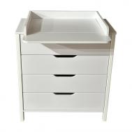 Комод  детский Solnyshko 12 со съемной пеленальной доской и шариковыми направляющими Антел
