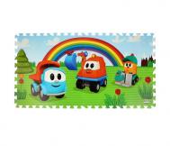 Игровой коврик  пазл Грузовичок Лёва (8 сегментов) Играем вместе