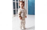 Комплект вязаный Сердечки кофточка и штанишки 2 предмета Папитто