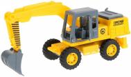 Машина металлическая Экскаватор на колесах 15 см Технопарк