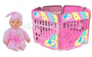 My Dolly Sucette Набор 37 см с игровой площадкой Loko Toys