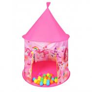Палатка игровая с шариками 135x95х95 см Наша Игрушка