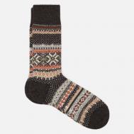 Носки  Hansker, цвет коричневый, размер 43-46.5 EU CHUP by Glen Clyde