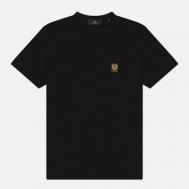 Мужская футболка  Crew Neck, цвет чёрный, размер XL Belstaff
