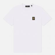Мужская футболка  Crew Neck, цвет белый, размер XXL Belstaff