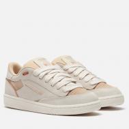 Женские кроссовки  Club C Bulc CLN, цвет бежевый, размер 37 EU Reebok