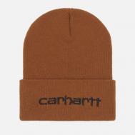 Шапка  Insulated Logo Graphic Cuffed, цвет коричневый CARHARTT