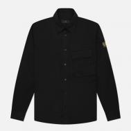 Мужская рубашка  Scale, цвет чёрный, размер XXXL Belstaff