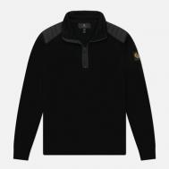 Мужской свитер  Kilmington Quarter Zip, цвет чёрный, размер M Belstaff