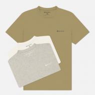 Комплект мужских футболок  3-Pack, цвет комбинированный, размер L Belstaff