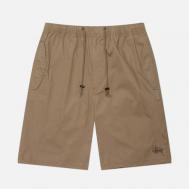 Мужские шорты  Over Nyco, цвет коричневый, размер M Stussy